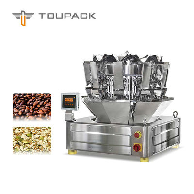 65 WPM Multihead Machine van de Wegersverpakking 10“ Kleurentouch screen