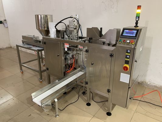 Het Vullen van Voedsel voor huisdierenmini premade pouch packing machine Verzegelend Materiaal