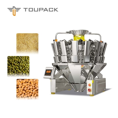 Van de Wegers0.8/1.6l Korrels van korrelsmultihead van de Wegersmultiweight van Multihead van de Machinenoten de Duidelijke Plaat Dimple Palte