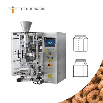 SUS 520mm 60bpm Verticale Vorm Vul Seal Zakkenmachine Waterdicht Voor Voedsel