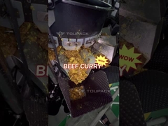 TOUPACK Schroef multihead weegmachine voor rundvlees curry