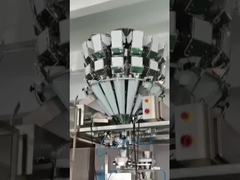 Eenmalige eetstokjes Weegmachine Verpakkingsmachine Lange strookproducten Met 16 koppen Gewicht